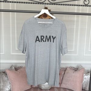 Gray ARMY T-Shirt